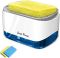 Диспенсер для моющего средства с подставкой для губки Soap Pump & Sponge Caddy