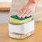 Диспенсер для моющего средства с подставкой для губки Soap Pump & Sponge Caddy
