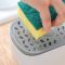 Диспенсер для моющего средства с подставкой для губки Soap Pump & Sponge Caddy