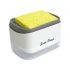 Диспенсер для моющего средства с подставкой для губки Soap Pump & Sponge Caddy